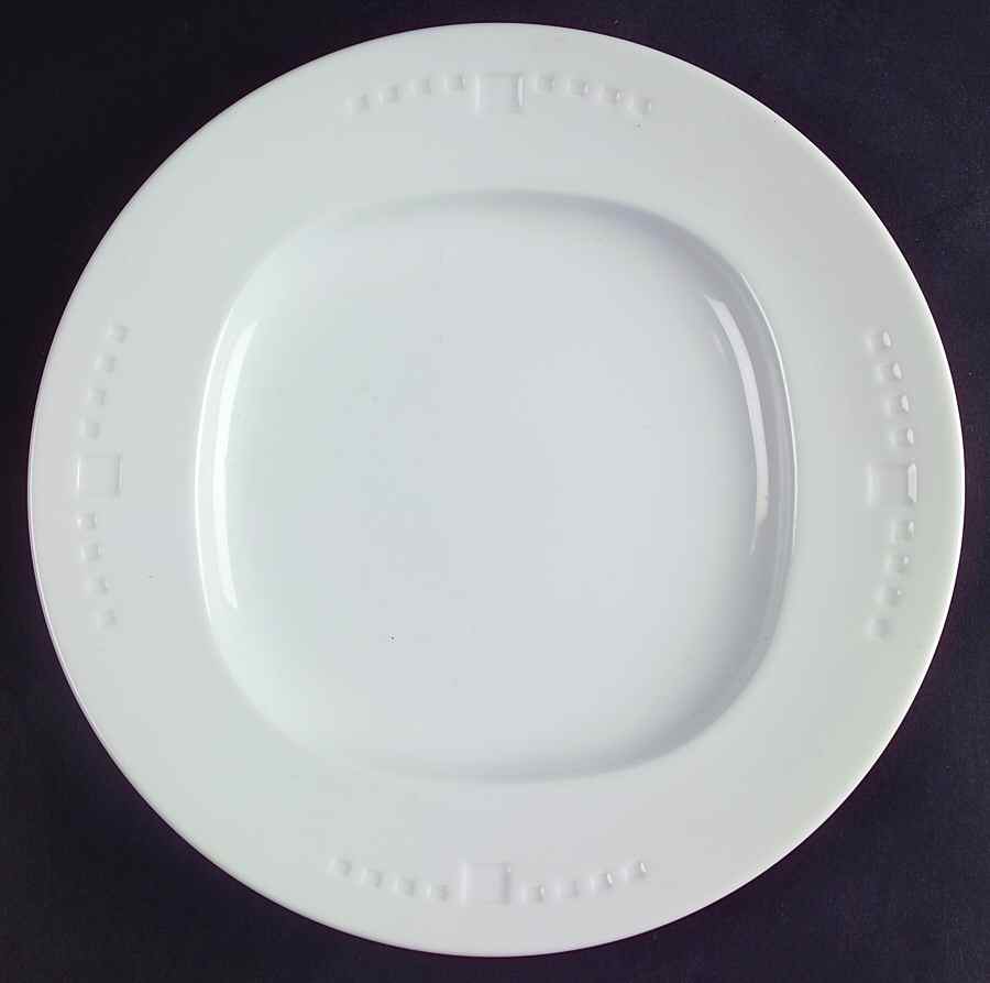 Meier White Salad Plate by Swid Powell-1