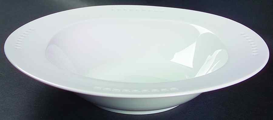Meier White 10" Round Vegetable Bowl by Swid Powell-1