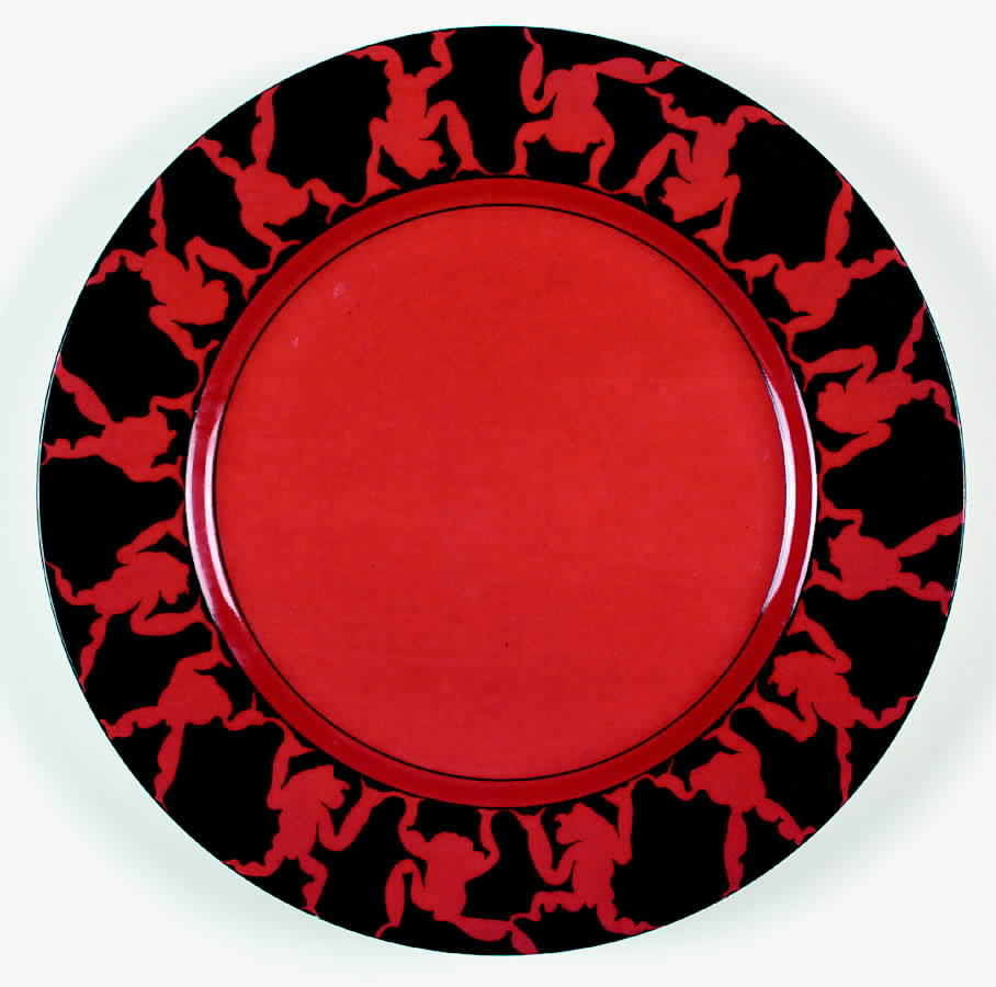 Pompeii Service Plate (Charger) by Swid Powell-1