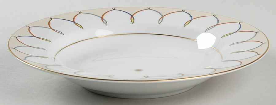 Serenade Rim Soup Bowl by Swid Powell-1