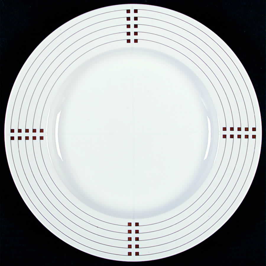 Signature Gold Dinner Plate by Swid Powell-1