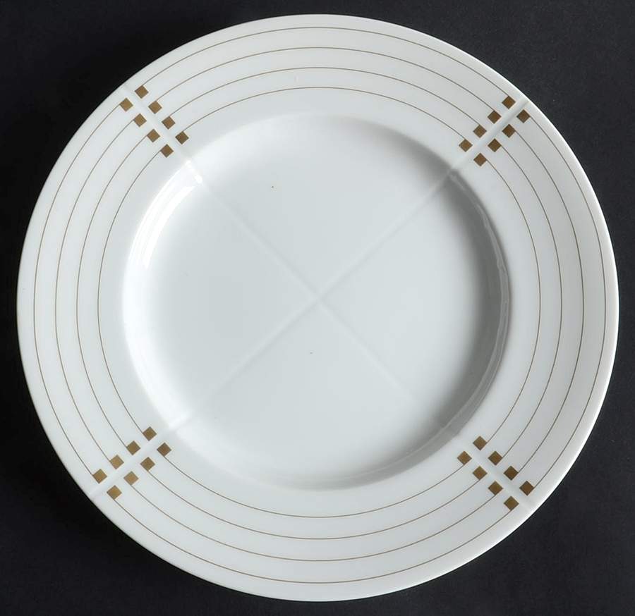 Signature Gold Salad Plate by Swid Powell-1