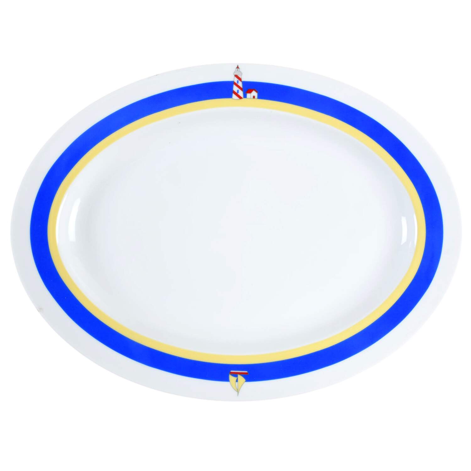 South Shore 14" Oval Serving Platter by Swid Powell-1
