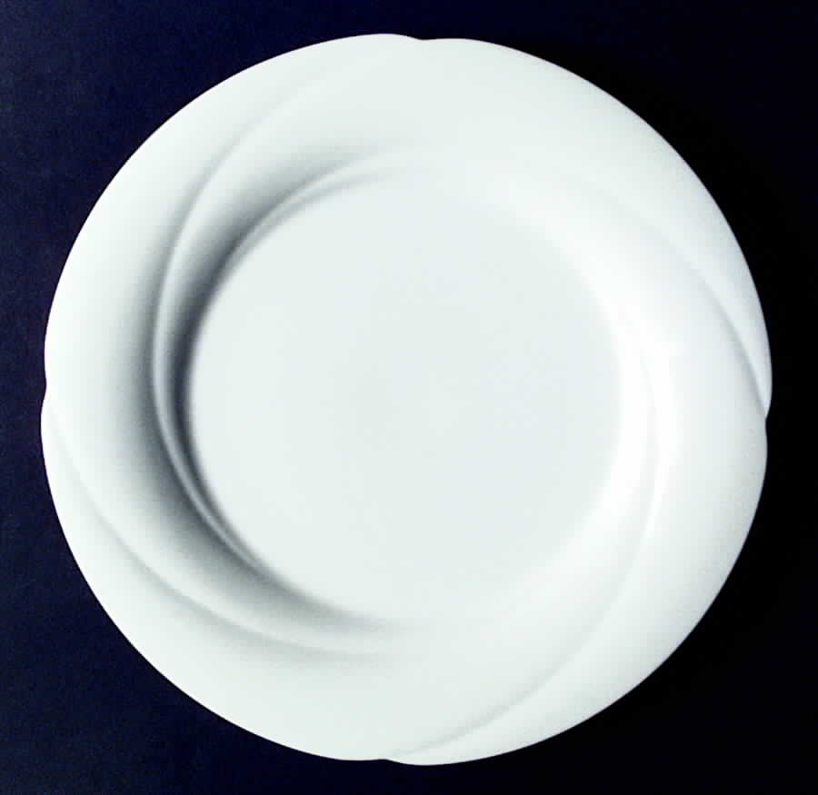 Spiral Dinner Plate by Swid Powell-1