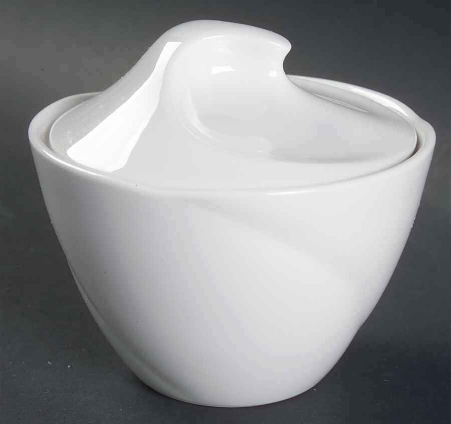 Spiral Sugar Bowl & Lid by Swid Powell-1