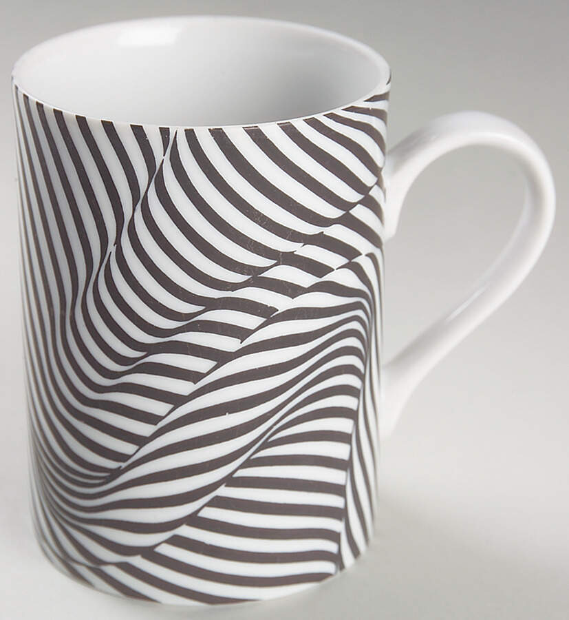 Black Stripes Mug by Swid Powell-1