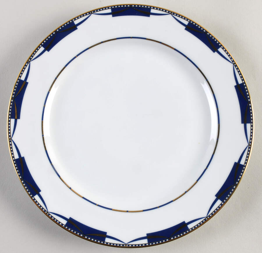 Swag Luncheon Plate by Swid Powell-1