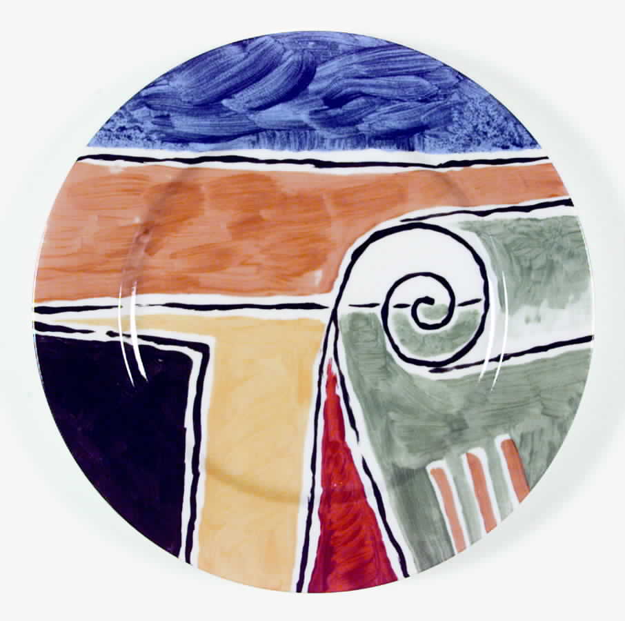 Toscana Dinner Plate by Swid Powell-1