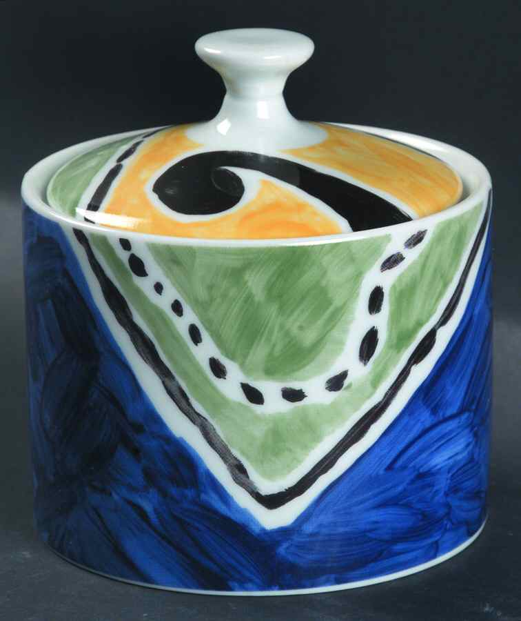 Toscana Sugar Bowl & Lid by Swid Powell-1