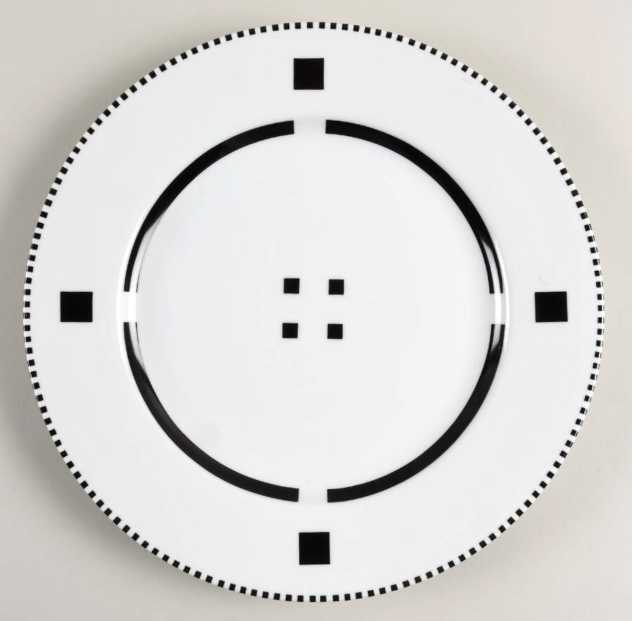Tuxedo Black 12" Chop Plate (Round Platter) by Swid Powell-1