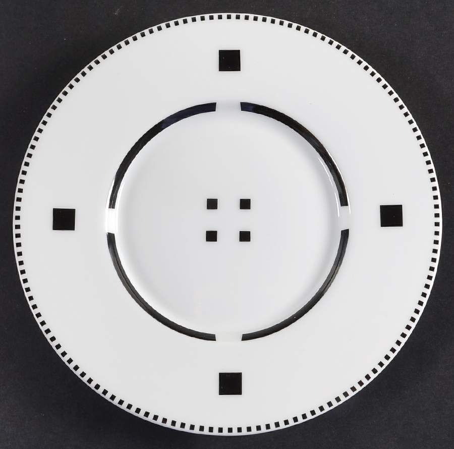 Tuxedo Black Saucer for Flat Cup by Swid Powell-1