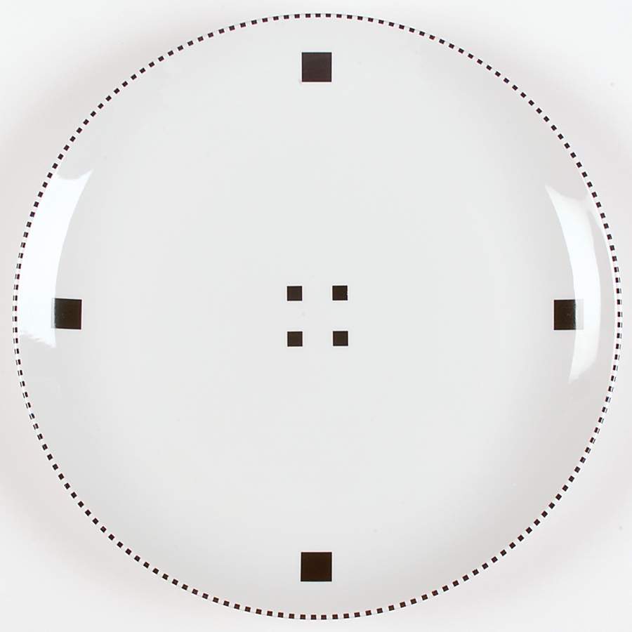 Tuxedo Black 13" Chop Plate (Round Platter) by Swid Powell-1