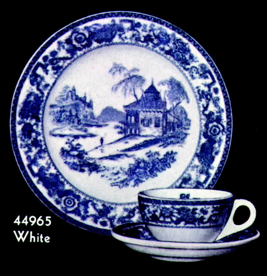 44965 Flat Cup & Saucer Set by Syracuse-1