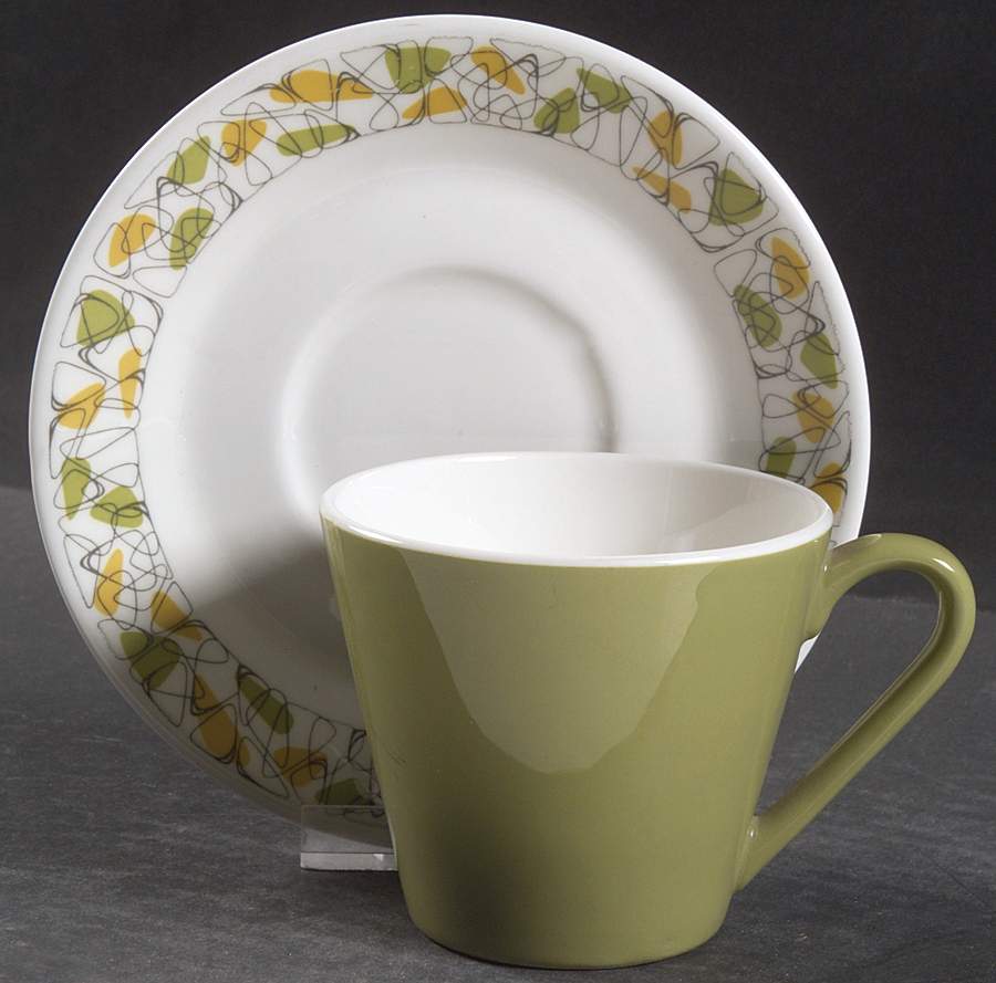 Accent Flat Cup & Saucer Set by Syracuse-1
