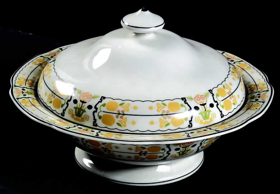 Alcora Round Covered Vegetable by Syracuse-1