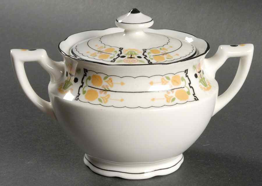 Alcora Sugar Bowl & Lid by Syracuse-1