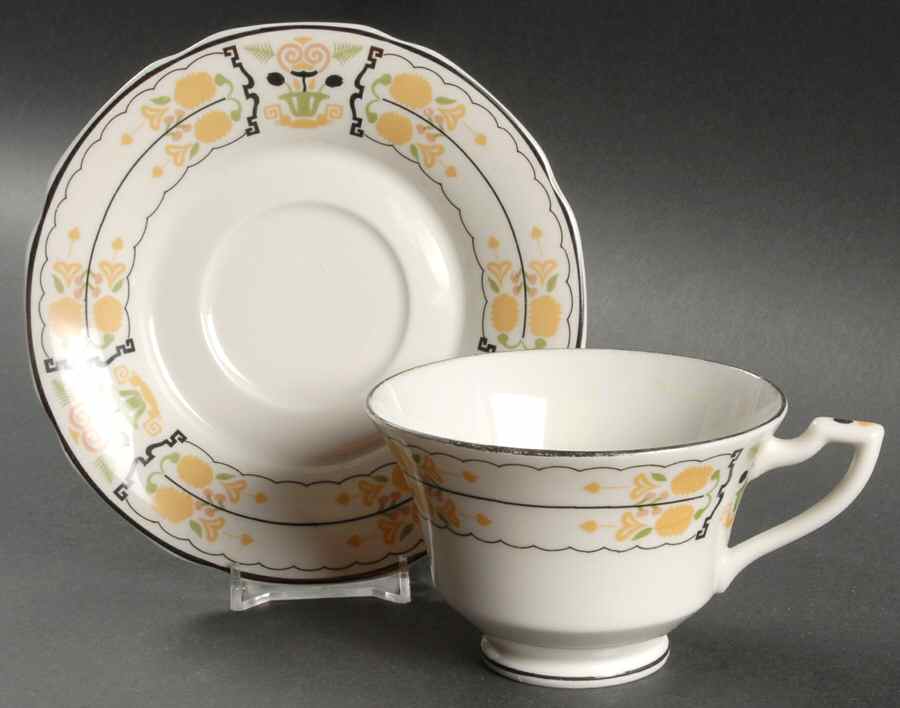 Alcora Oversized Cup & Saucer Set by Syracuse-1