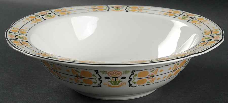 Alcora 9" Round Vegetable Bowl by Syracuse-1