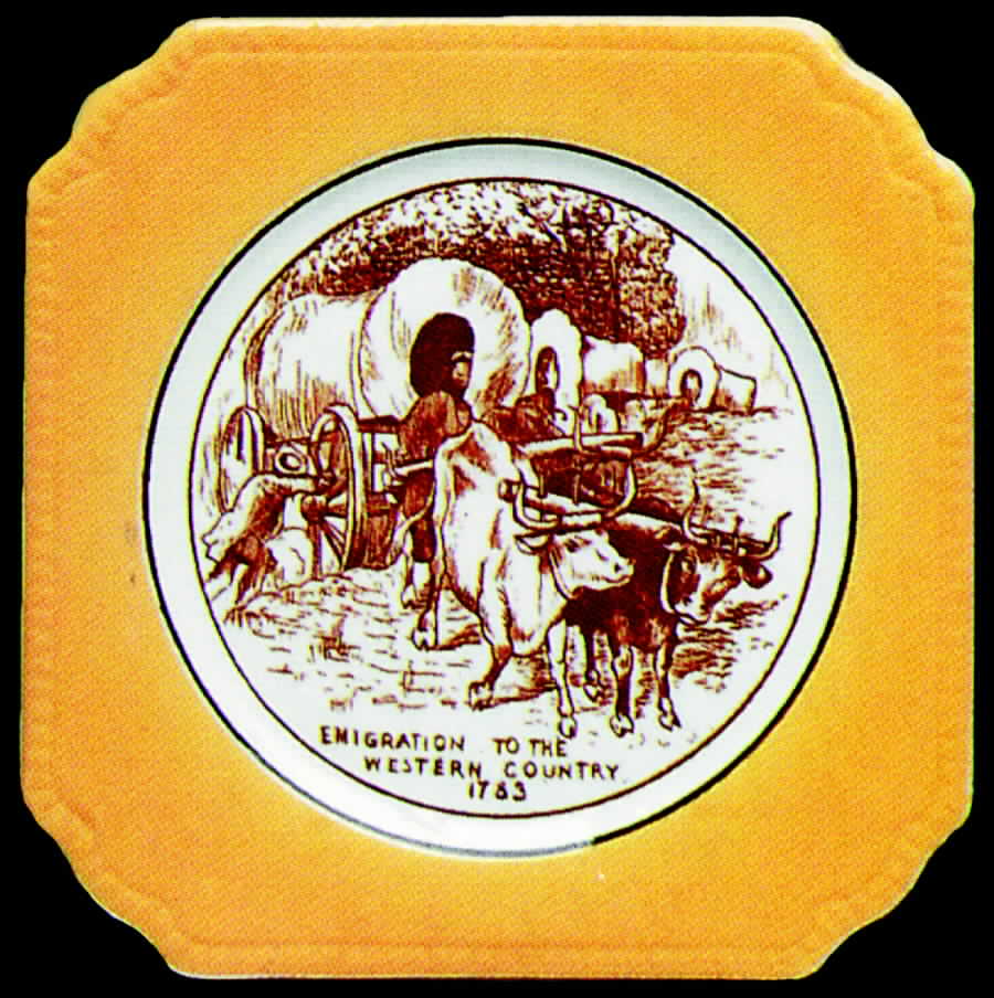 American History Salad Plate by Syracuse-1