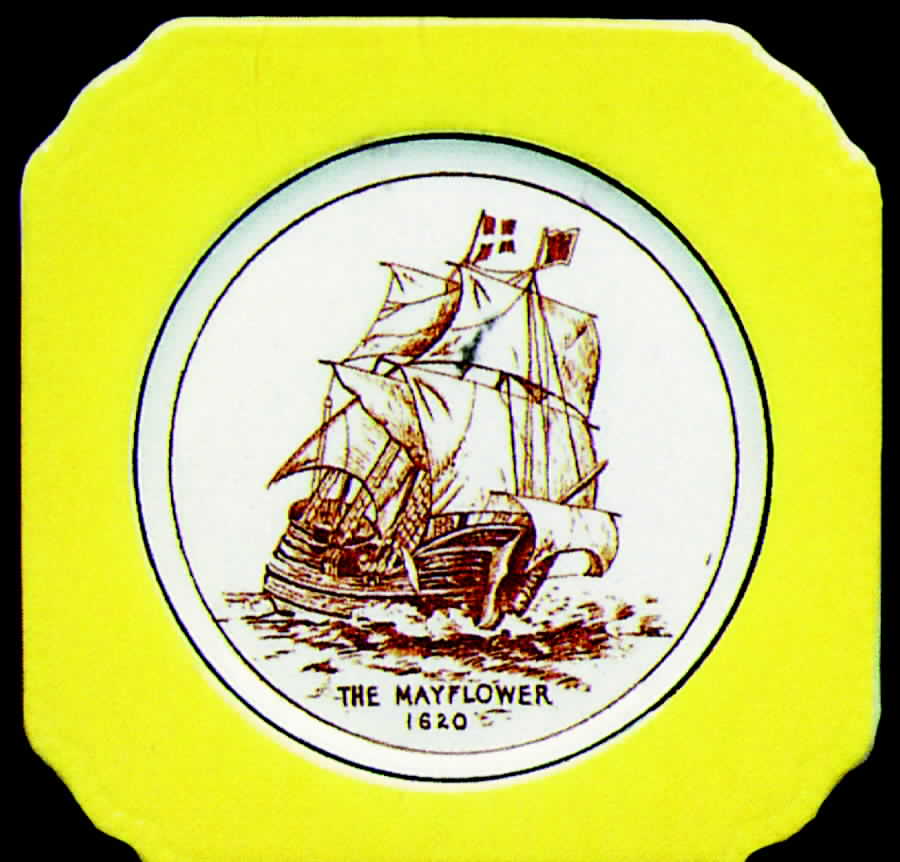 American History Salad Plate by Syracuse-1