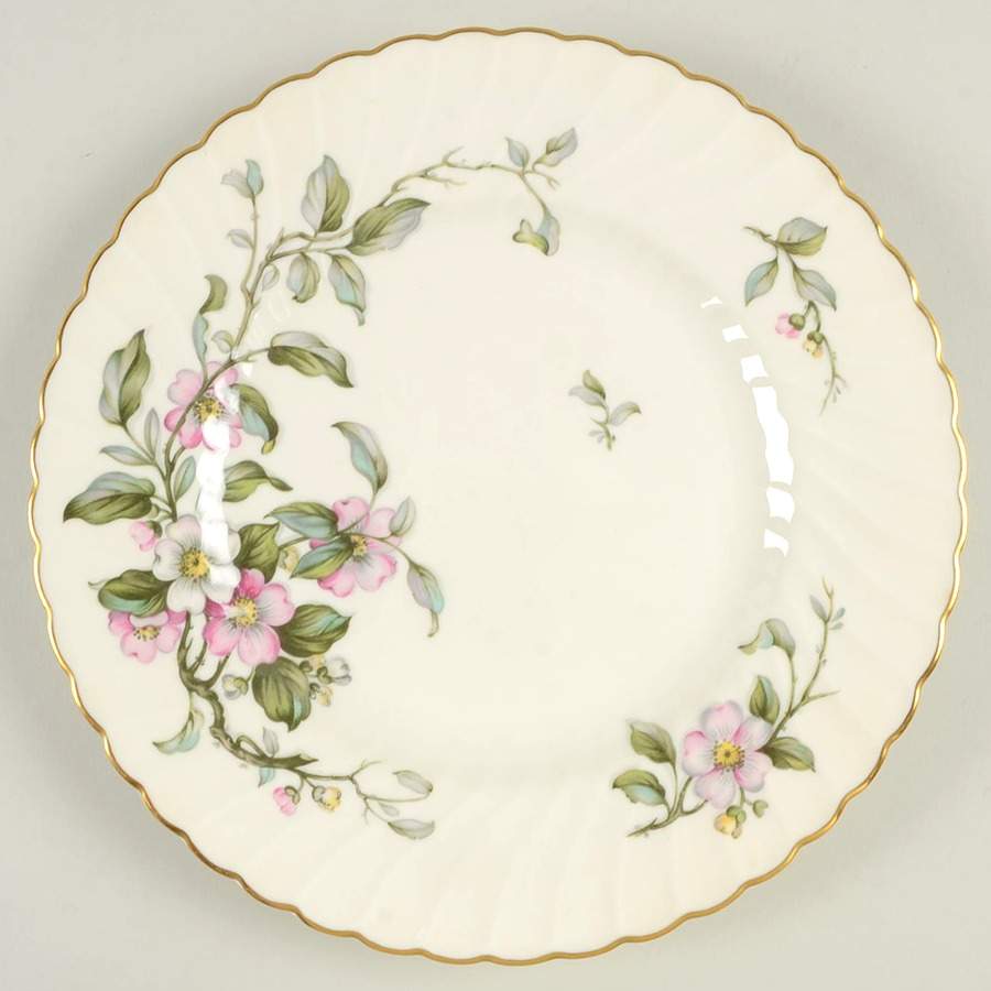 Apple Blossom Dinner Plate by Syracuse-1