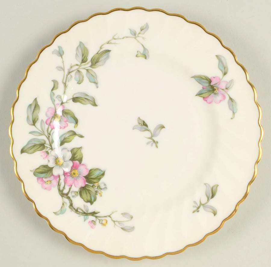 Apple Blossom Bread & Butter Plate by Syracuse-1
