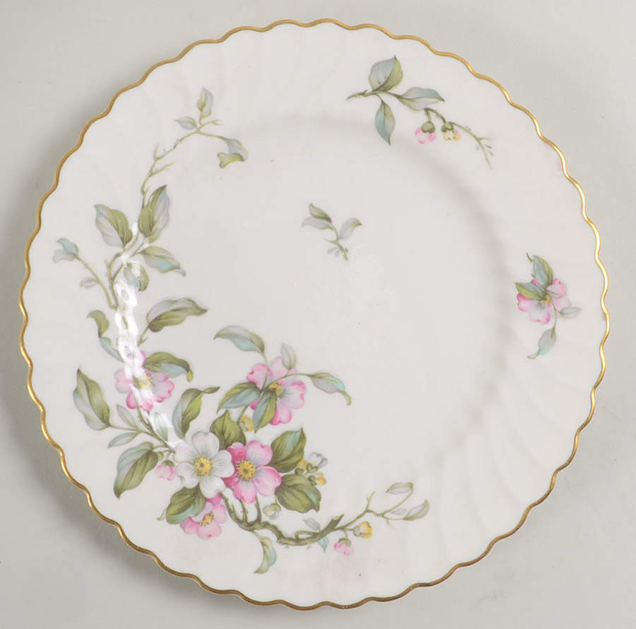 Apple Blossom Salad Plate by Syracuse-1