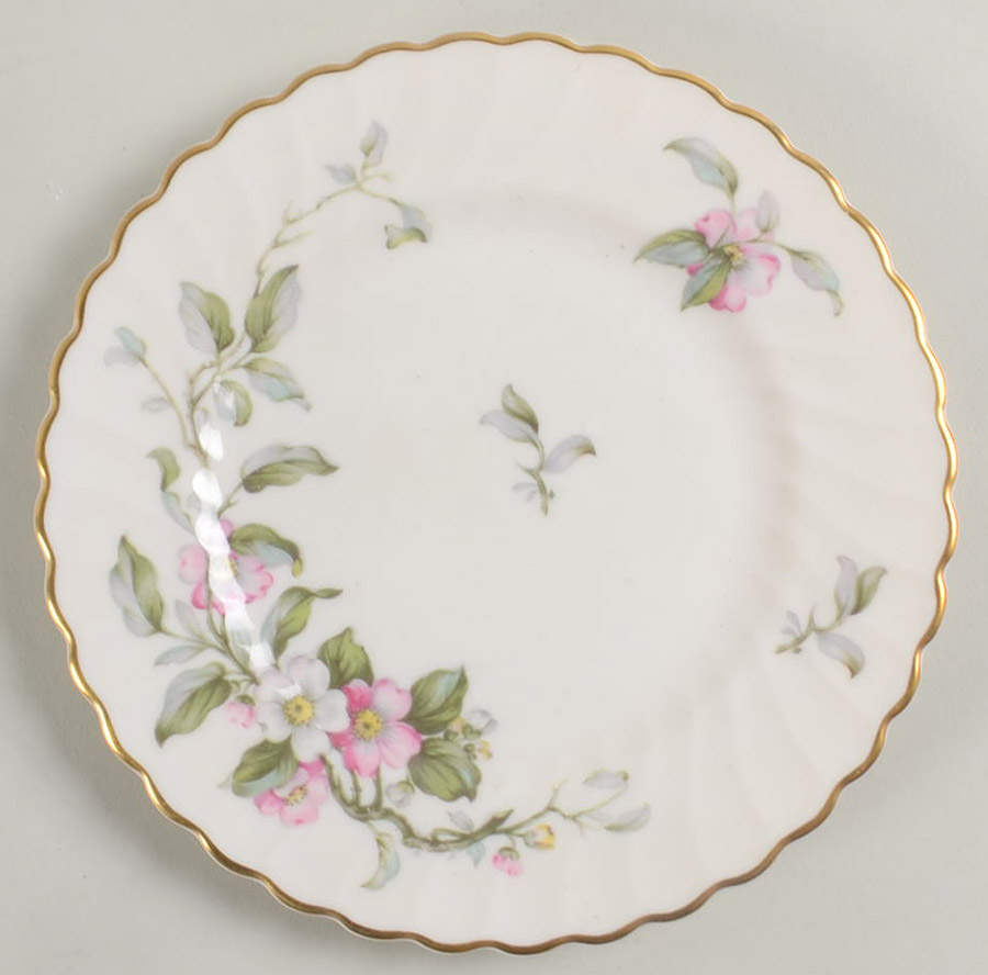 Apple Blossom Bread & Butter Plate by Syracuse-1