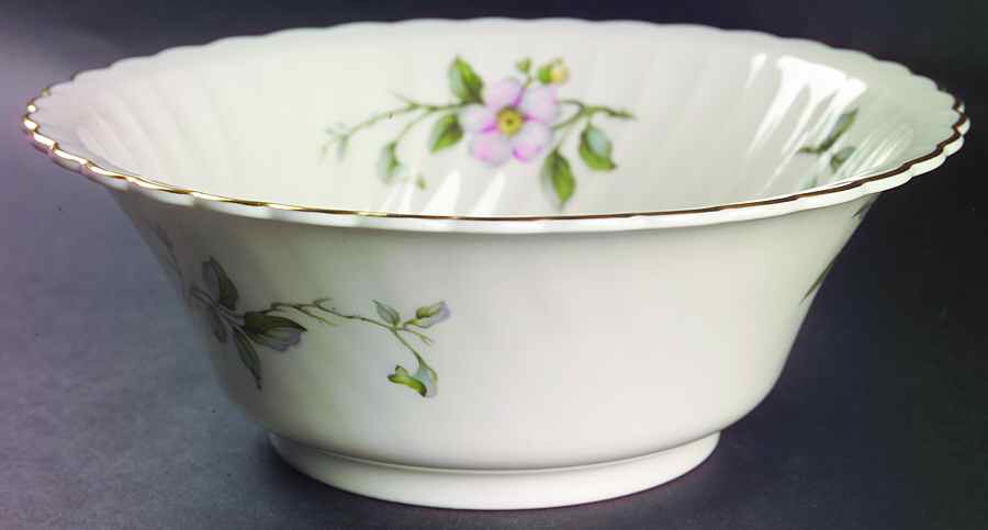 Apple Blossom 8" Round Vegetable Bowl by Syracuse-1