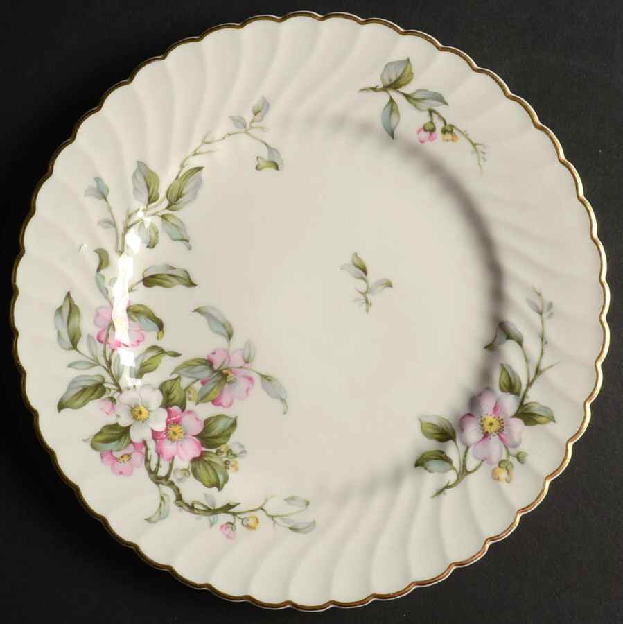 Apple Blossom Luncheon Plate by Syracuse-1