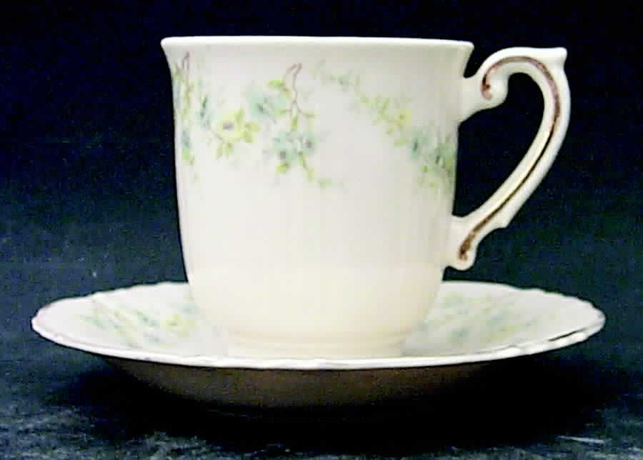 Appleton Footed Demitasse Cup & Saucer Set by Syracuse-1