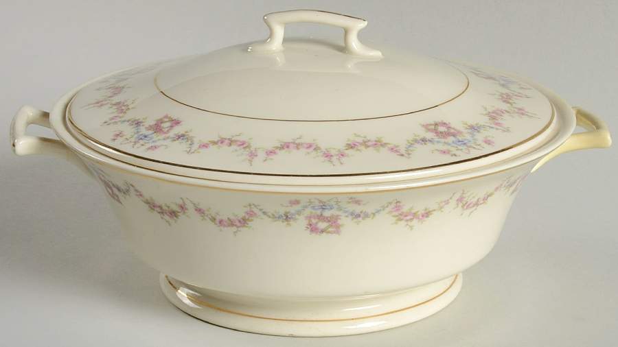Arcadia Round Covered Vegetable by Syracuse-1