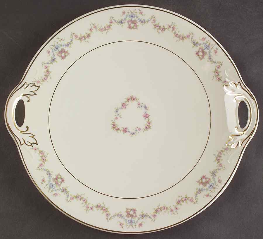 Arcadia Handled Cake Plate by Syracuse-1