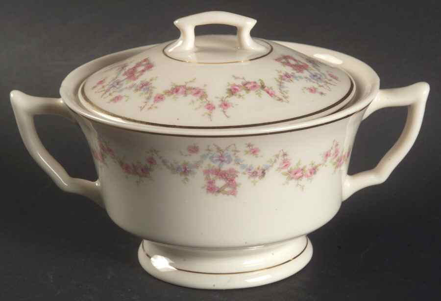 Arcadia Sugar Bowl & Lid by Syracuse-1