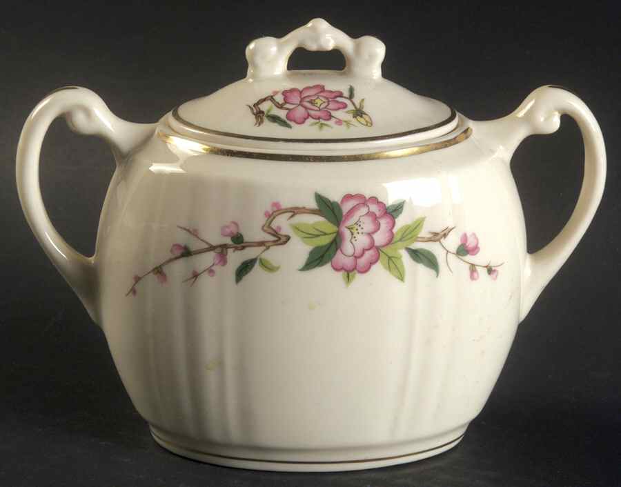 Arlington Sugar Bowl & Lid by Syracuse-1