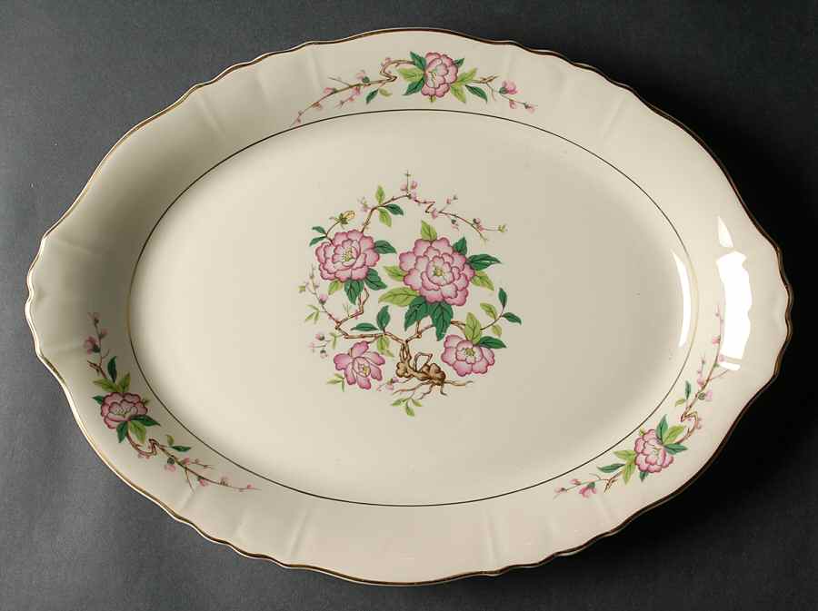 Arlington 16" Oval Serving Platter by Syracuse-1