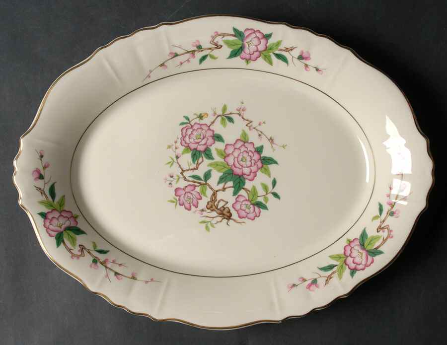 Arlington 12" Oval Serving Platter by Syracuse-1