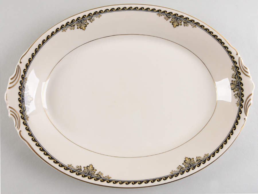 Athena 13" Oval Serving Platter by Syracuse-1
