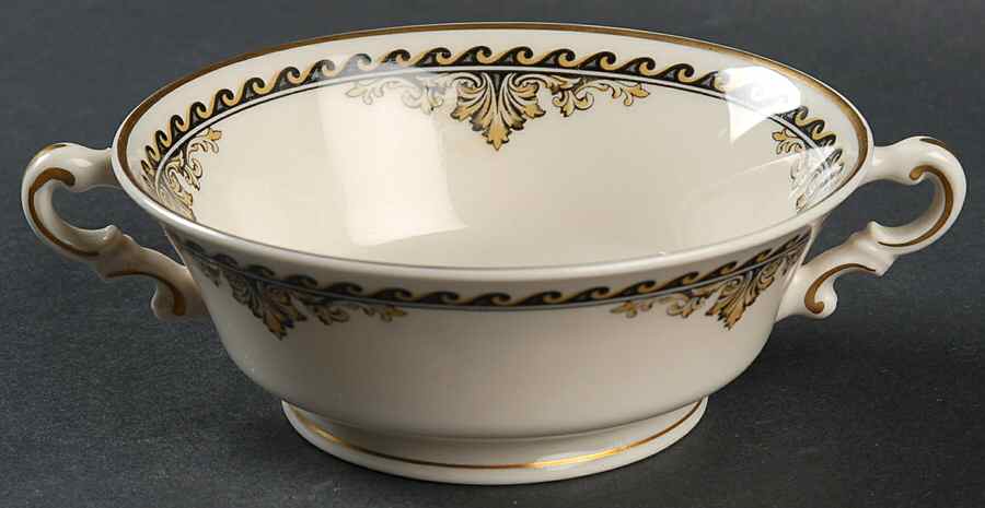 Athena Footed Cream Soup Bowl by Syracuse-1