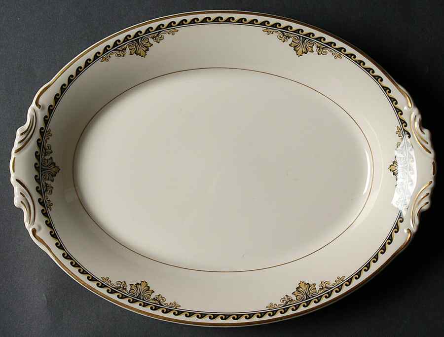 Athena 12" Oval Serving Platter by Syracuse-1