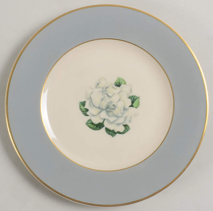 Avalon (Gold Trim) Salad Plate by Syracuse-1