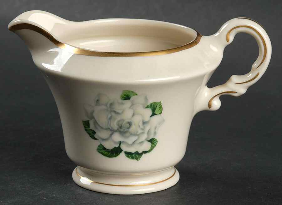 Avalon (Gold Trim) Creamer by Syracuse-1