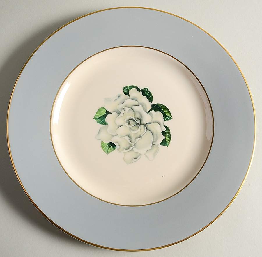 Avalon (Gold Trim) Dinner Plate by Syracuse-1