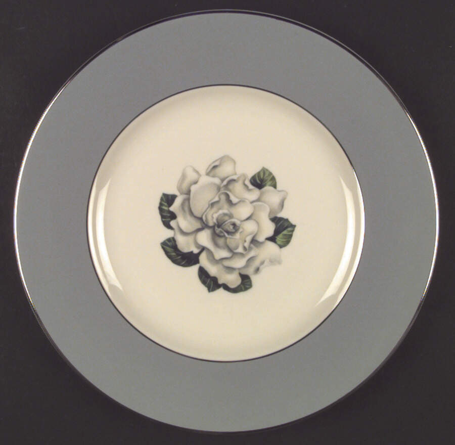 Avalon (Platinum Trim) Dinner Plate by Syracuse-1
