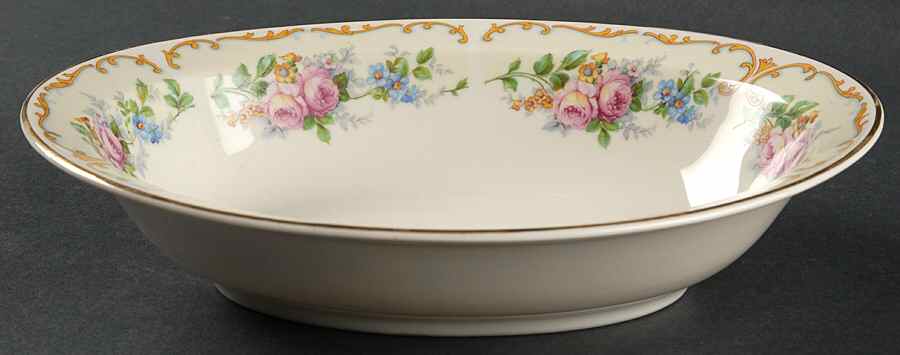 Avondale 9" Oval Vegetable Bowl by Syracuse-1
