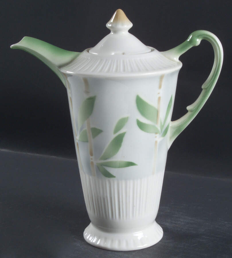 Bamboo Coffee Pot & Lid by Syracuse-1