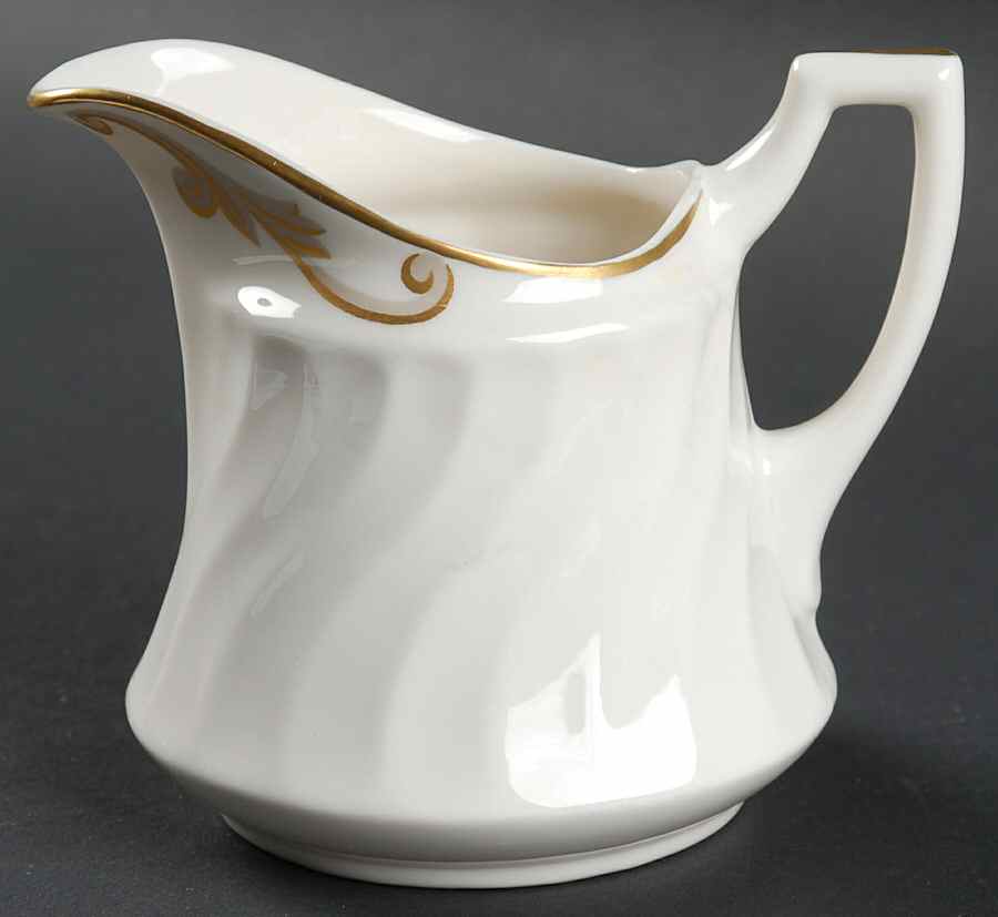 Baroque Gray Creamer by Syracuse-1