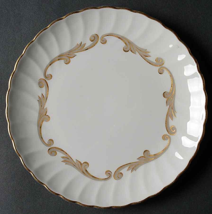 Baroque Gray Saucer for Cream Soup Bowl by Syracuse-1