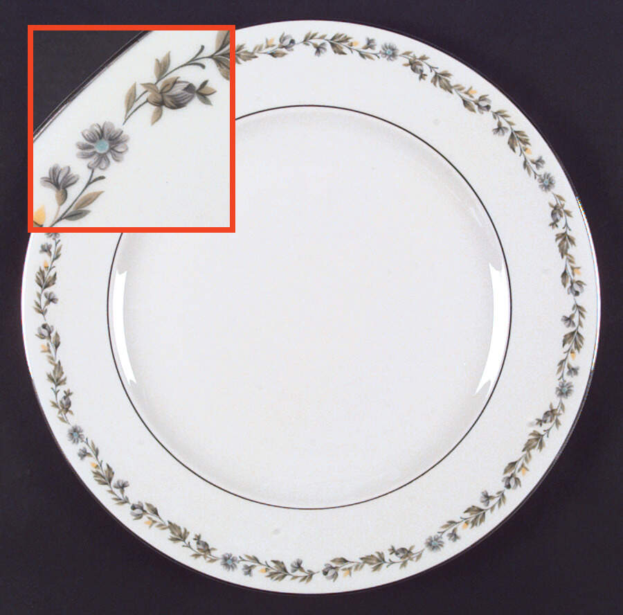 Belcanto (Platinum Trim) Dinner Plate by Syracuse-1