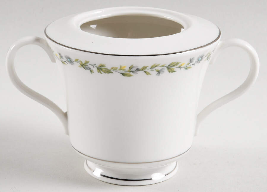 Belcanto (Platinum Trim) Sugar Bowl No Lid by Syracuse-1